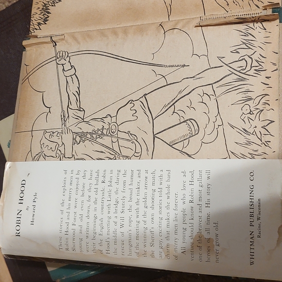 Robin Hood by Howard Pyle, Black Beauty Anna Sewell Whitman Publishing Company - Picture 5 of 14